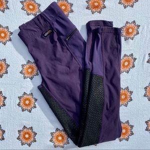 Kerrits Purple Mobility Full Leg Tights